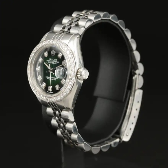 1981 Rolex Datejust Custom Diamond Dial and Bezel model # 6924 - Picture 6 of 10